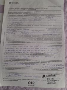 Reclamación de Aana Solana contra CaixaBank